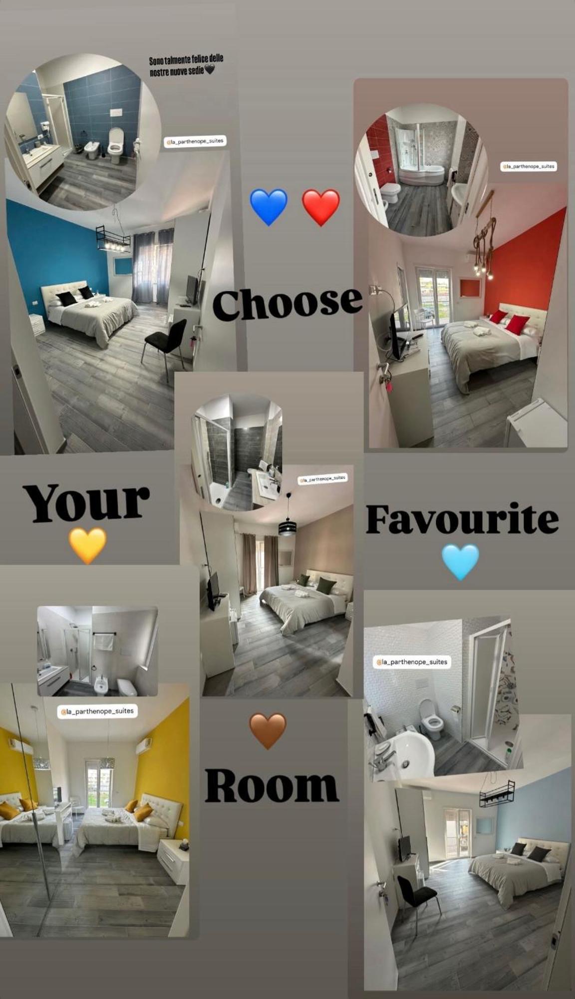 La Parthenope Suites Portici Exteriör bild