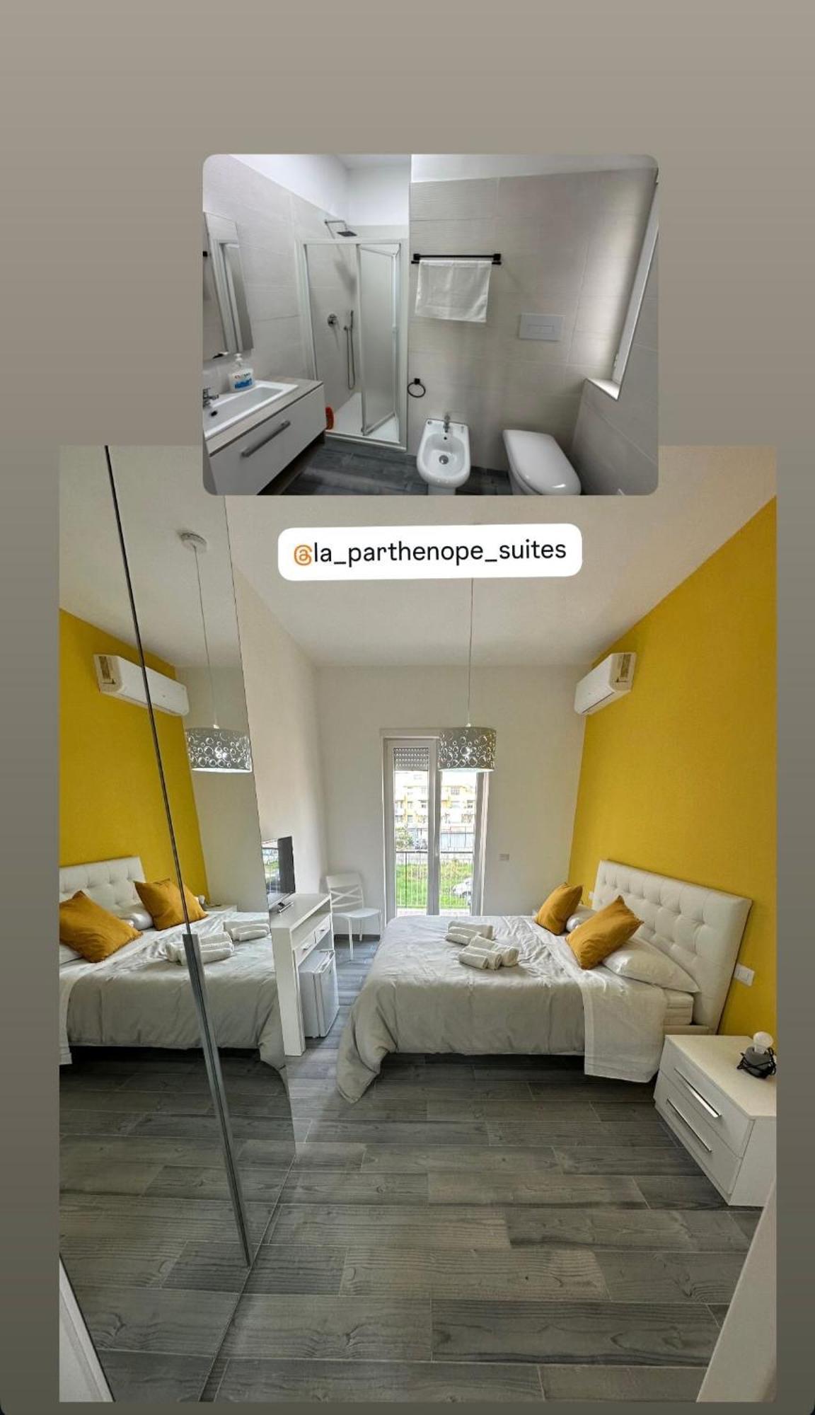 La Parthenope Suites Portici Exteriör bild