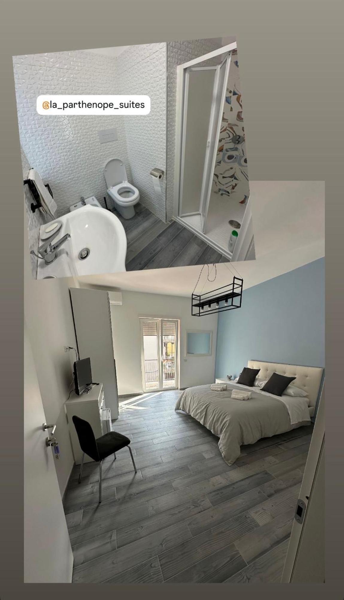 La Parthenope Suites Portici Exteriör bild