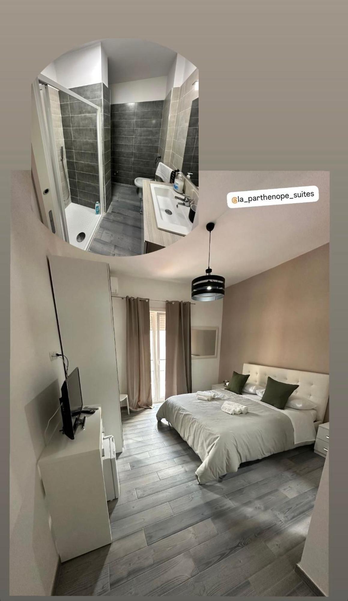 La Parthenope Suites Portici Exteriör bild